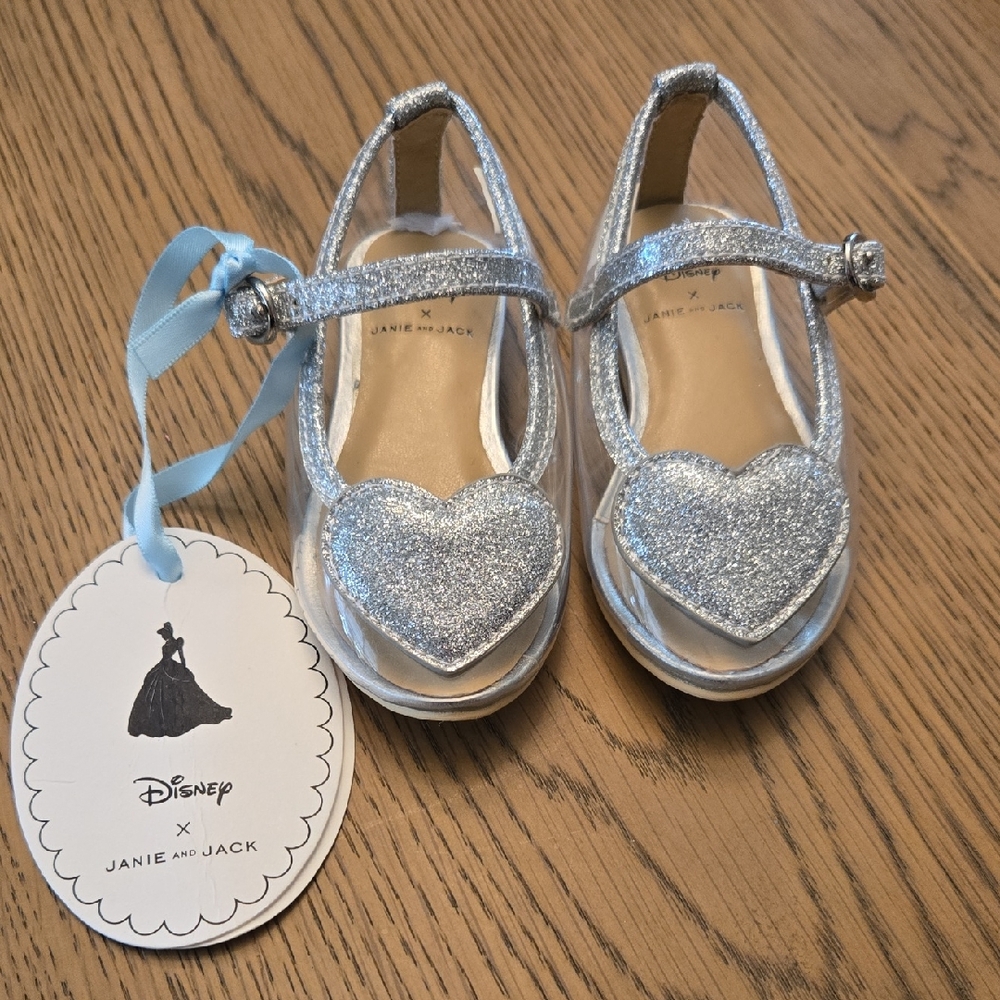 Janie and Jack Cinderella Disney Shoes